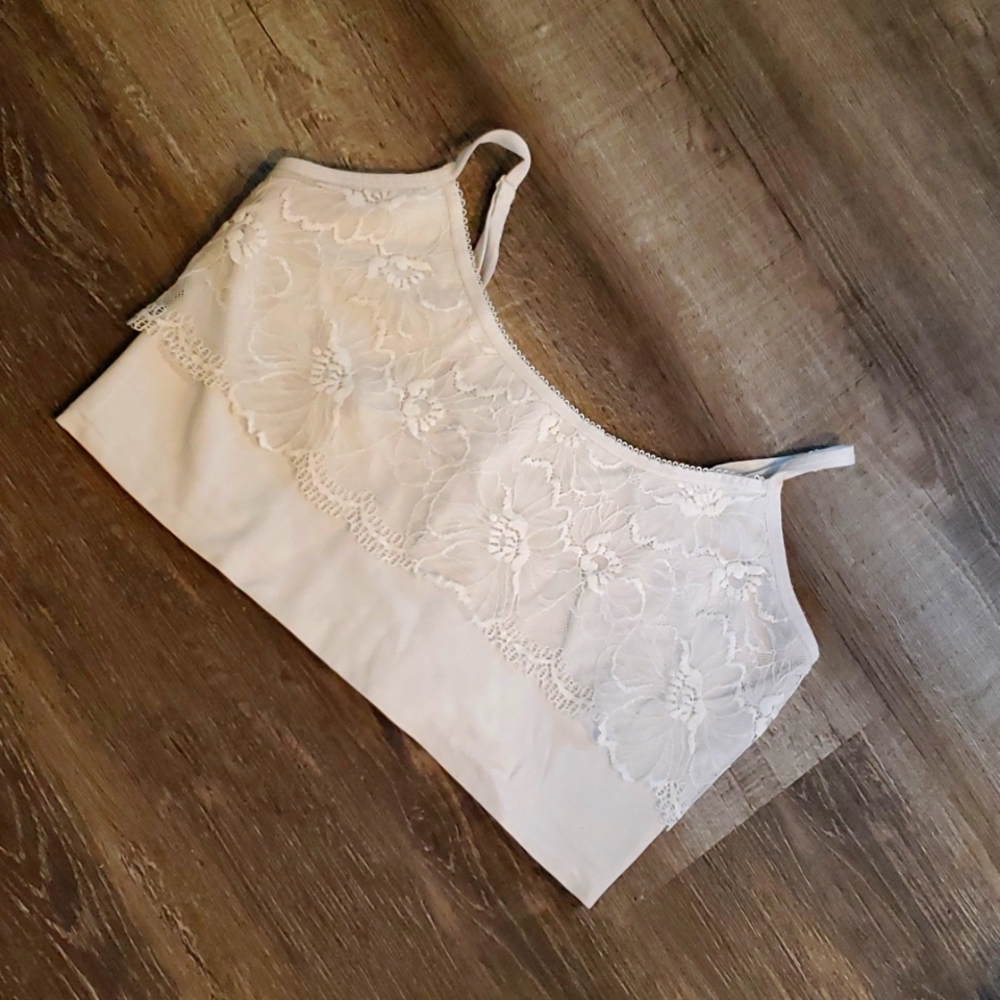 White bralette